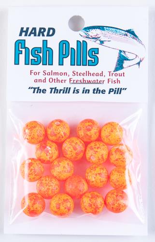 Hard Fish Pills/Floaties - Clown Red